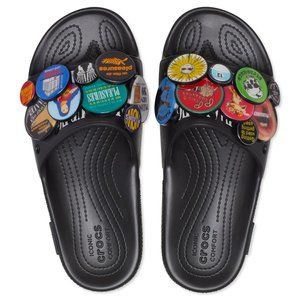 NEW. CROCS X PLEASURES SANDALS